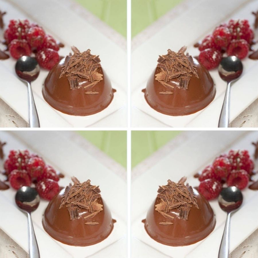 Chocolate and Amaretto Pana Cotta Recipe