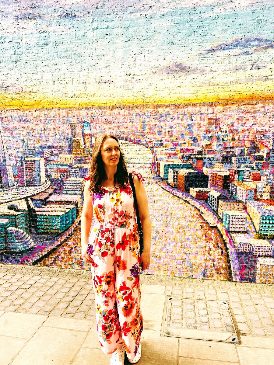 Flowered Jumpsuit And Polka Dot Trainer Flowered Jumpsuit And Polka Dot Trainer