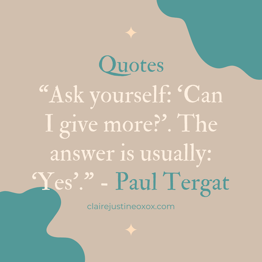 Paul Tergat Quote