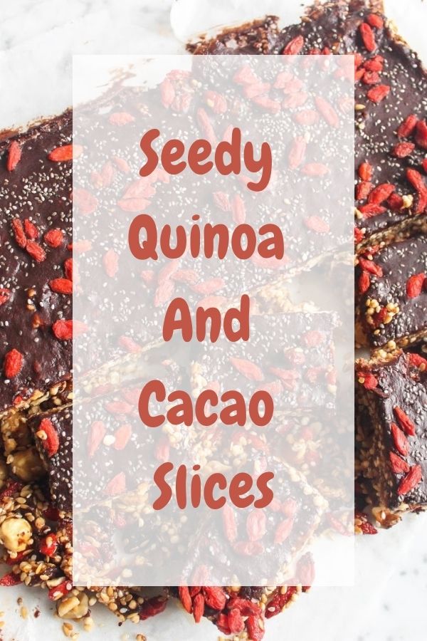 Seedy Quinoa And Cacao Slices