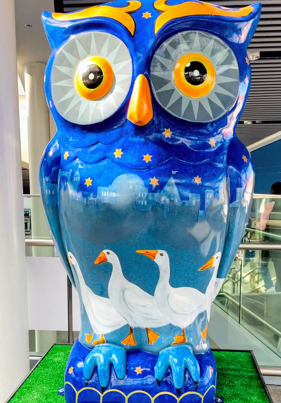 Explore The Colourful Owl Trail In Nottingham My Selfie Saturday Adventure