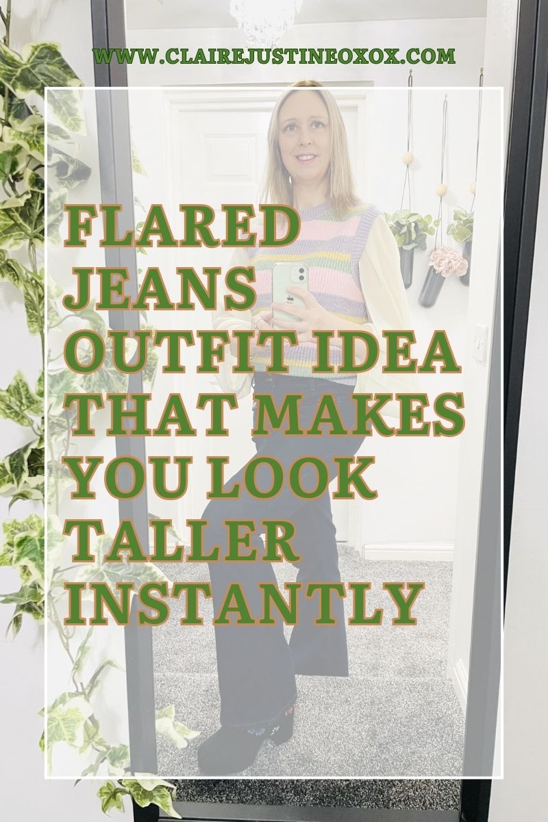 Flared Jeans Outfit Idea That Makes You Look Taller Instantly Flared Jeans Outfit Idea That Makes You Look Taller Instantly