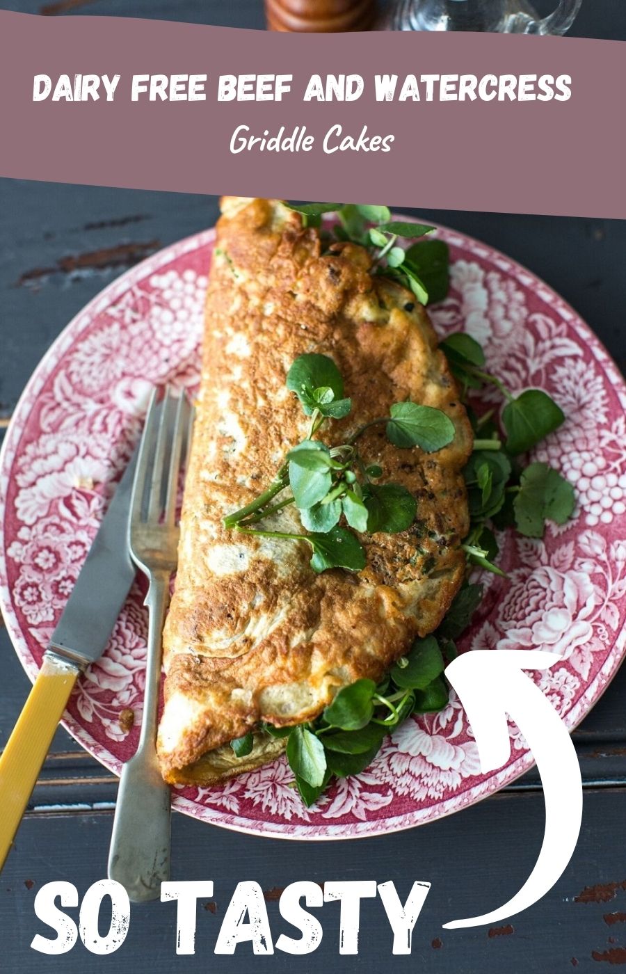 Dairy Free Beef And Watercress Griddle Cakes