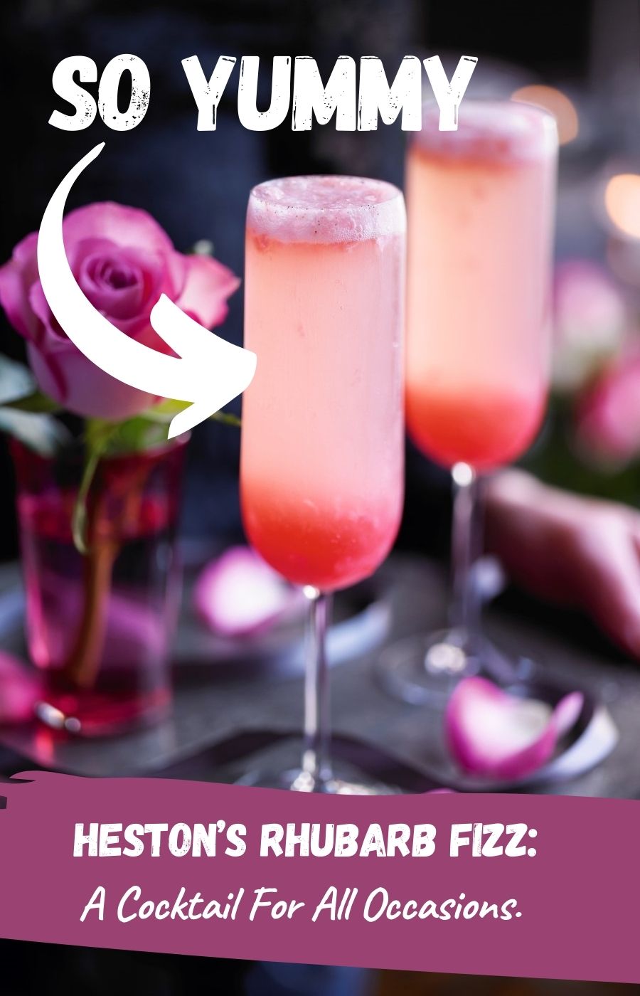 Heston’s Rhubarb Fizz: A Cocktail For All Occasions. All Occasions