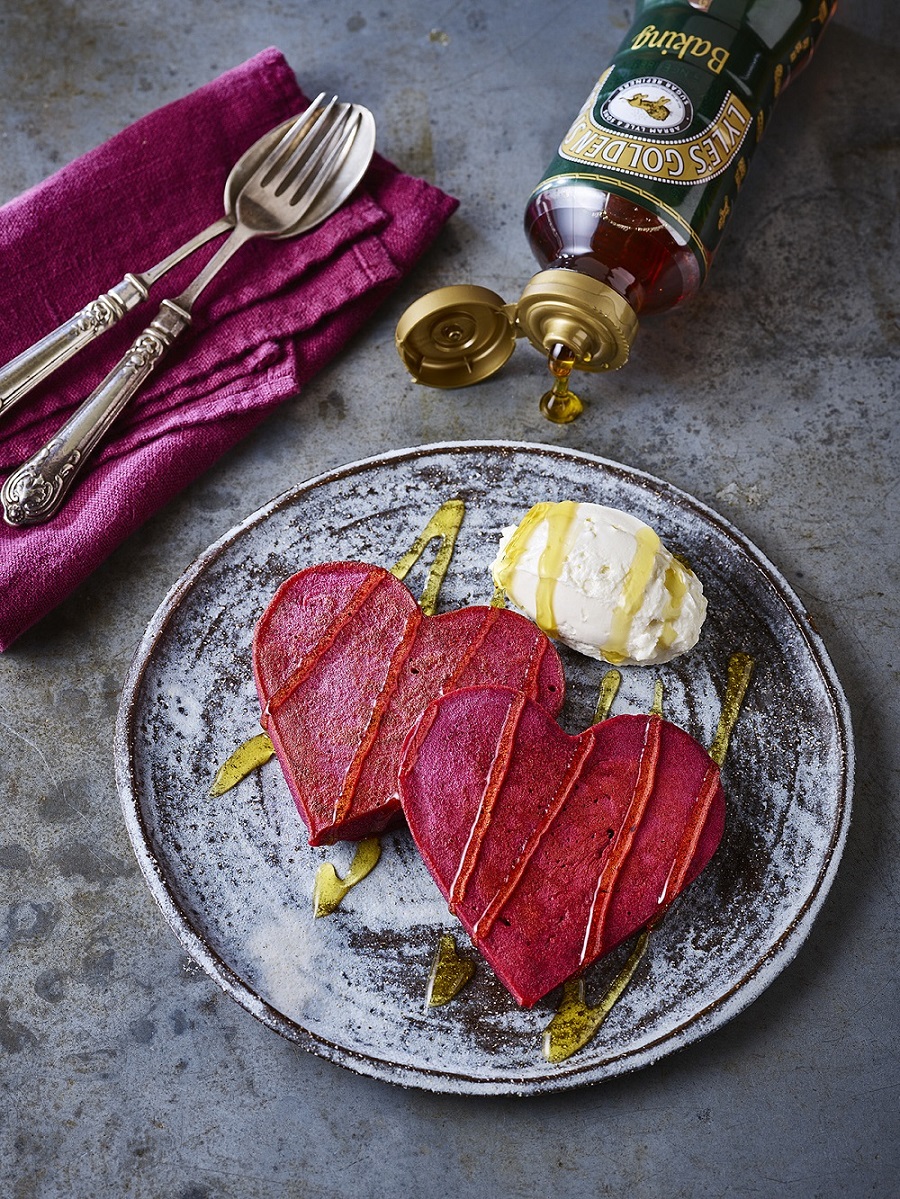 How To Make Red Velvet Heart Beet Pancakes