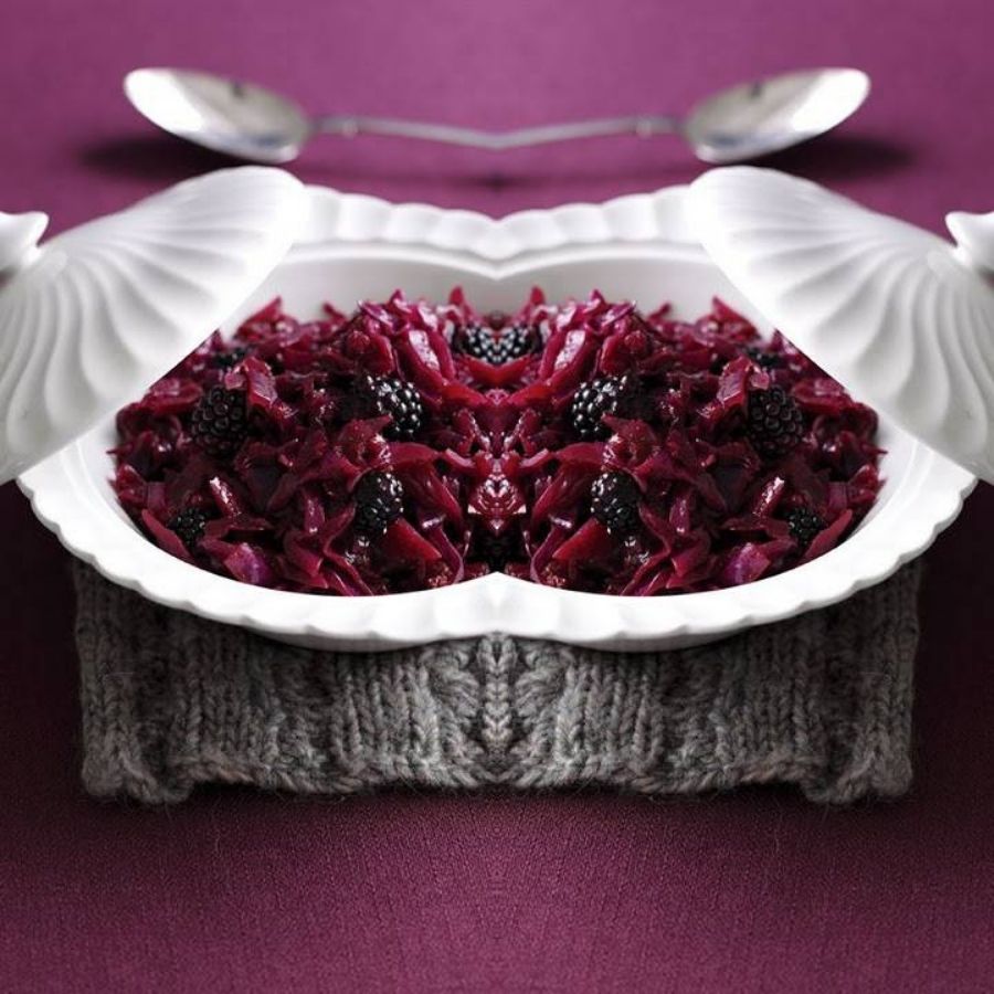 Braised Red Cabbage With Blackberries: How To Make