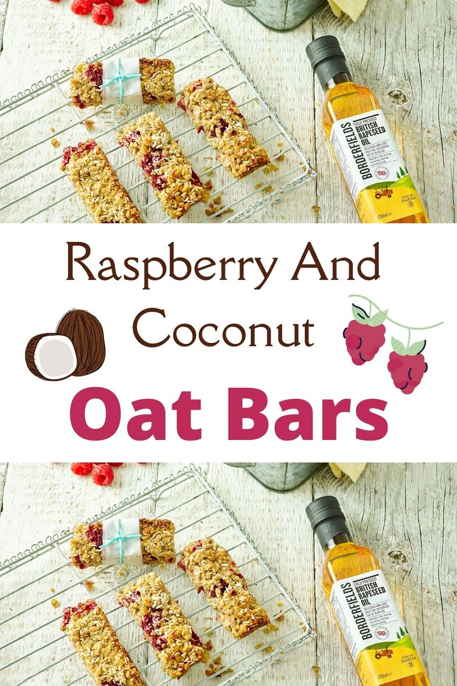 Raspberry And Coconut Oat Bars: How To Make Some