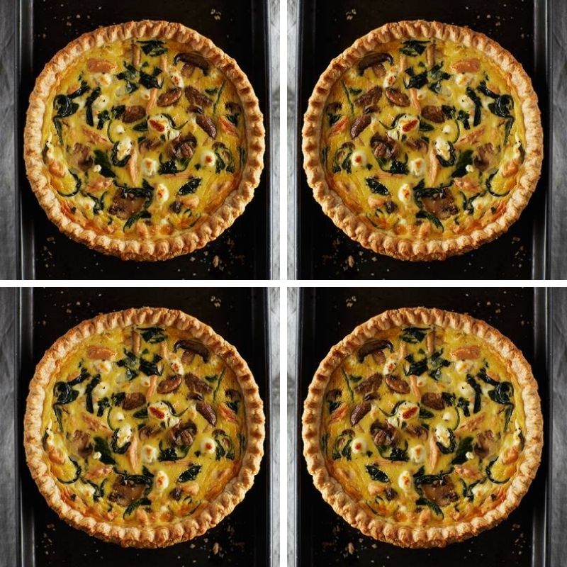 Wild Alaska Salmon Breakfast Pie: Wild Alaska Salmon Breakfast Pie: