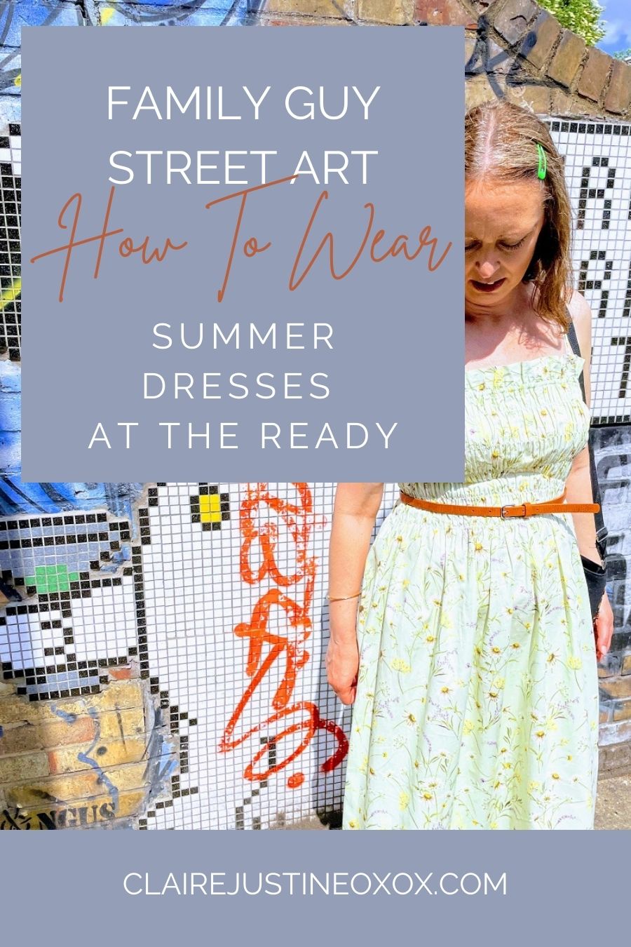 Family Guy Street Art: Summer Dresses At The Ready