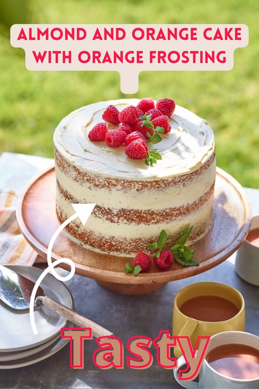 Almond and Orange Cake With Orange Frosting 