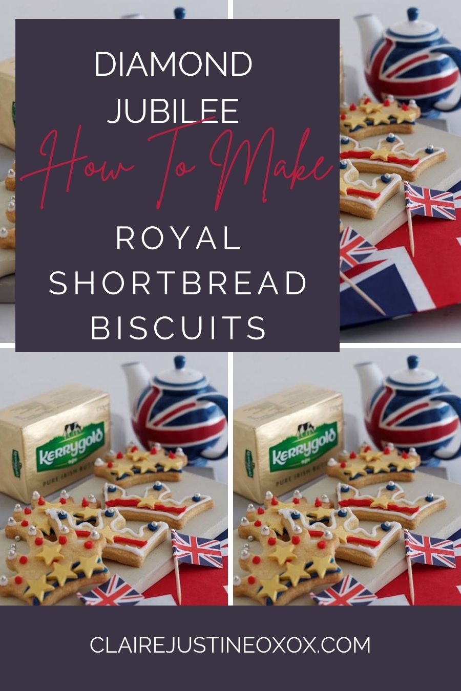 Diamond Jubilee Royal Shortbread Biscuits. Diamond Jubilee Royal Shortbread Biscuits.