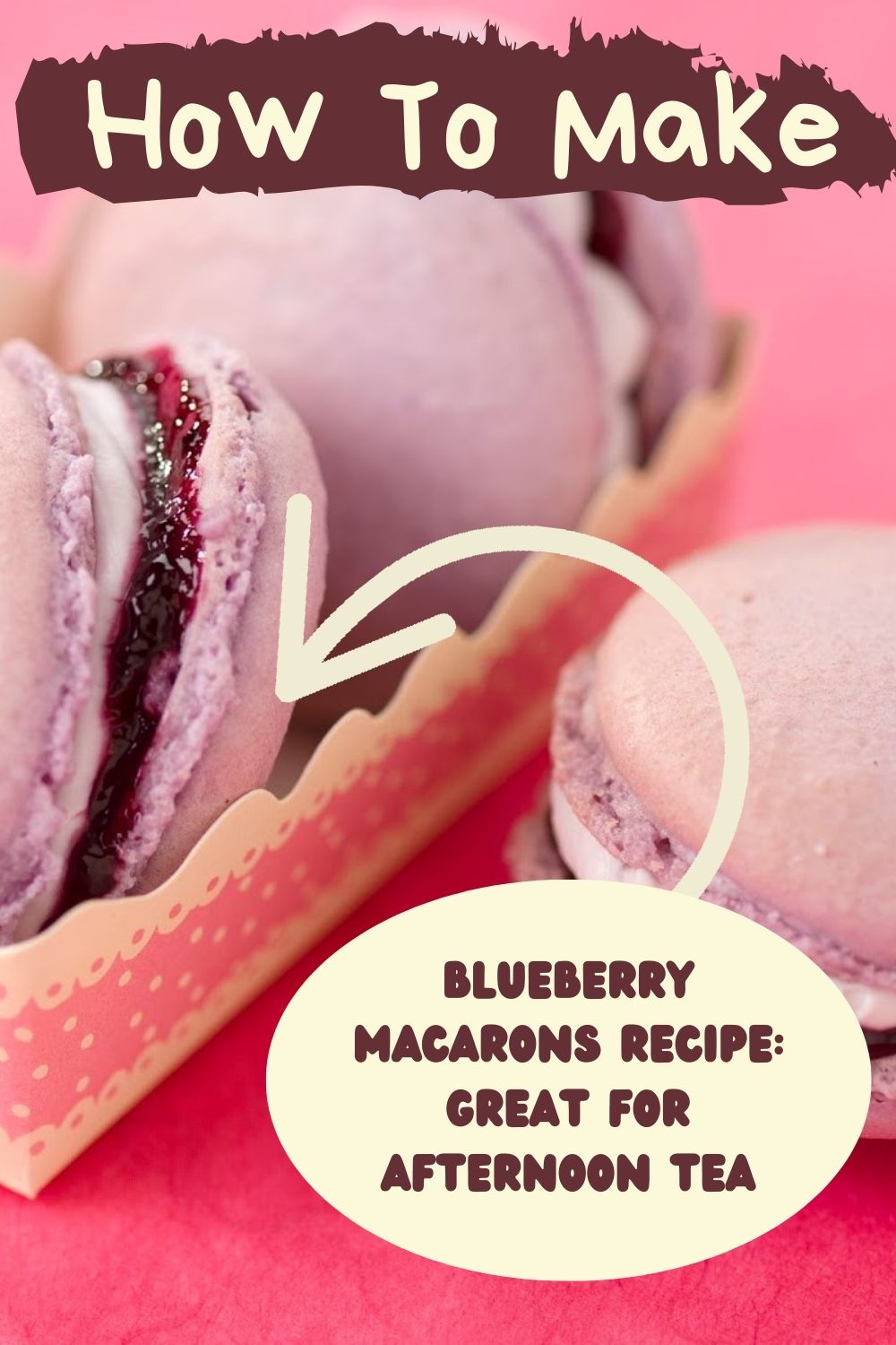 Blueberry Macarons Recipe: Great For Afternoon Tea:
