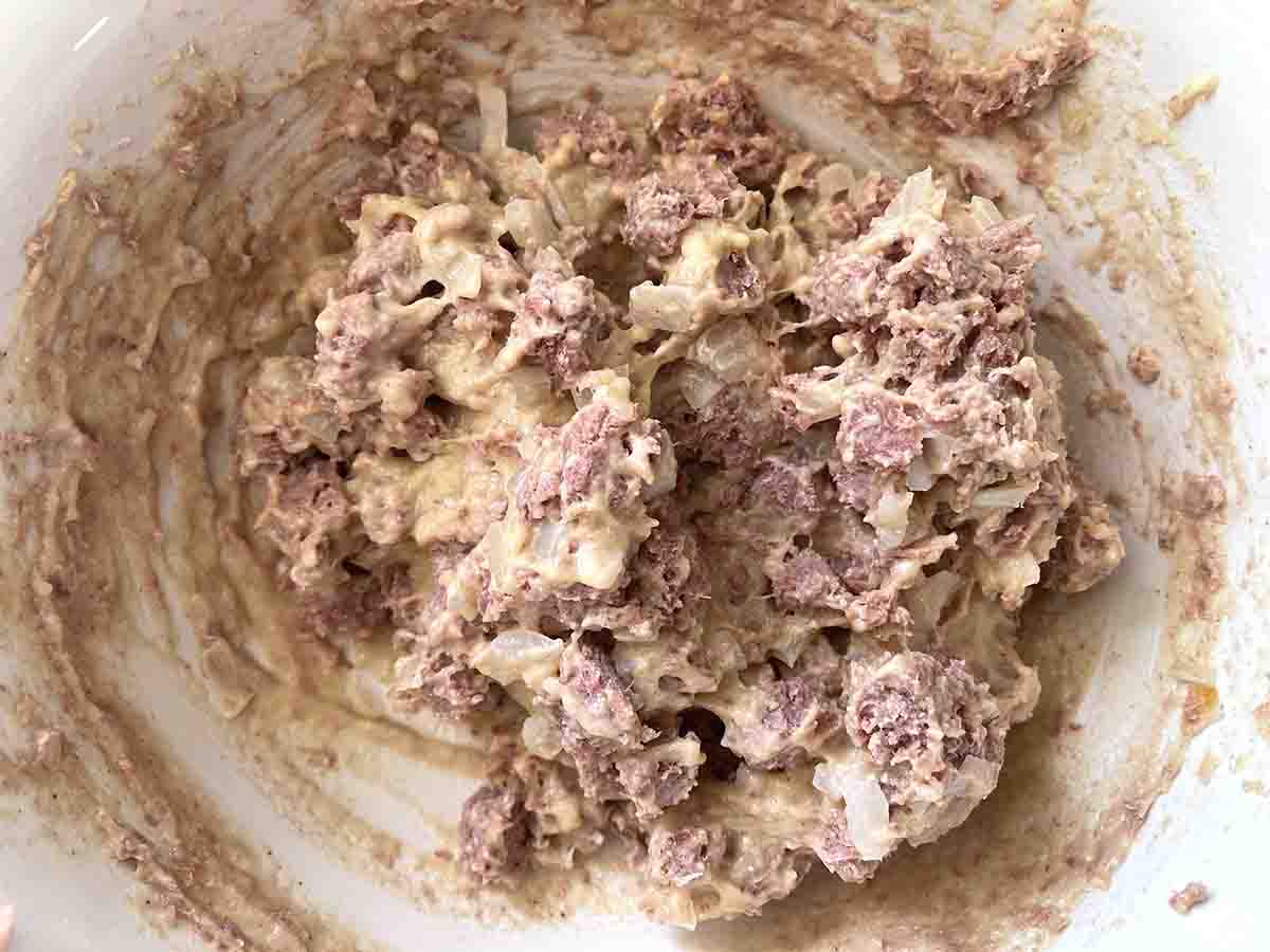 batter ready in bowl.