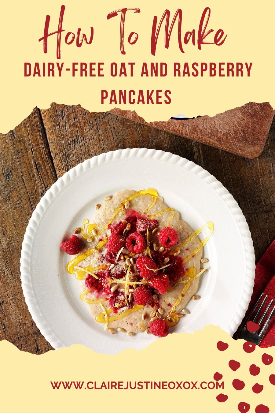 Dairy-Free Oat And Raspberry Pancakes Dairy-Free Oat And Raspberry Pancakes