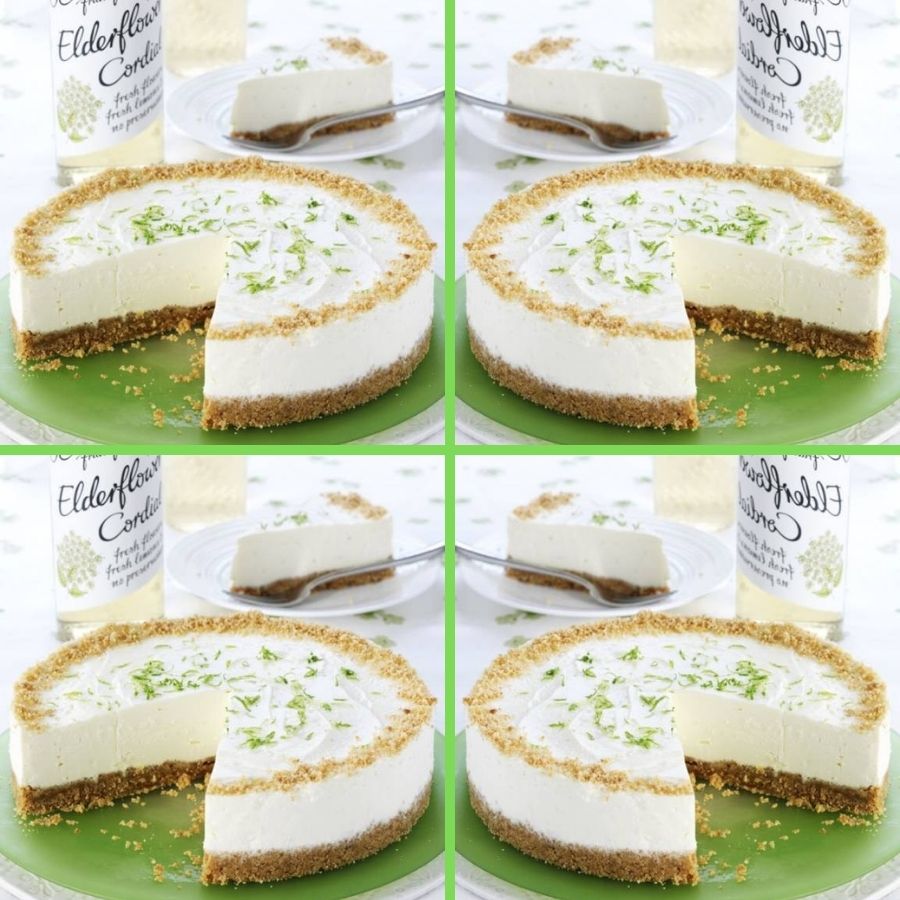 An Elderflower And Lime Cheesecake Recipe