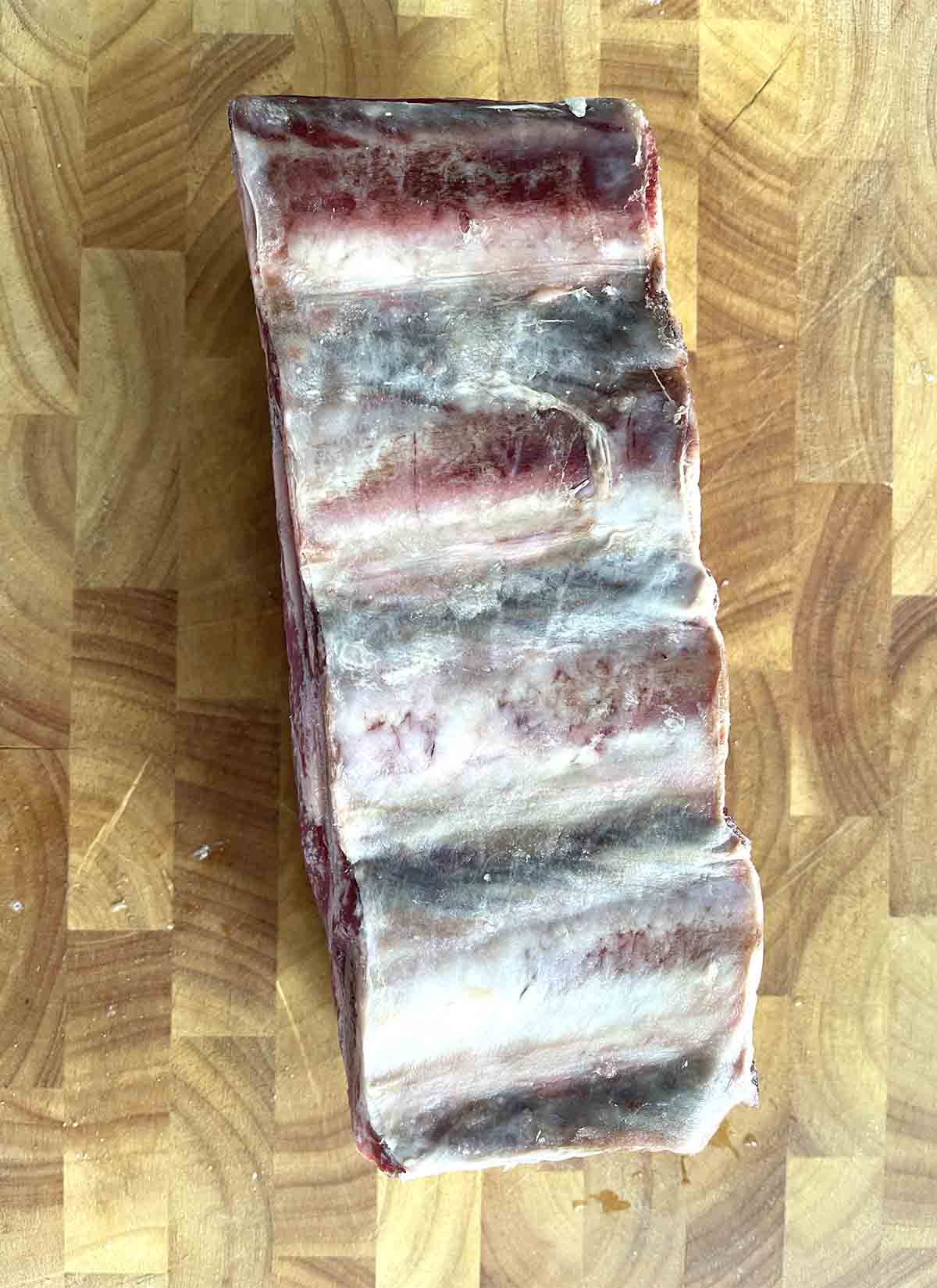 Jacob's ladder piece of beef.