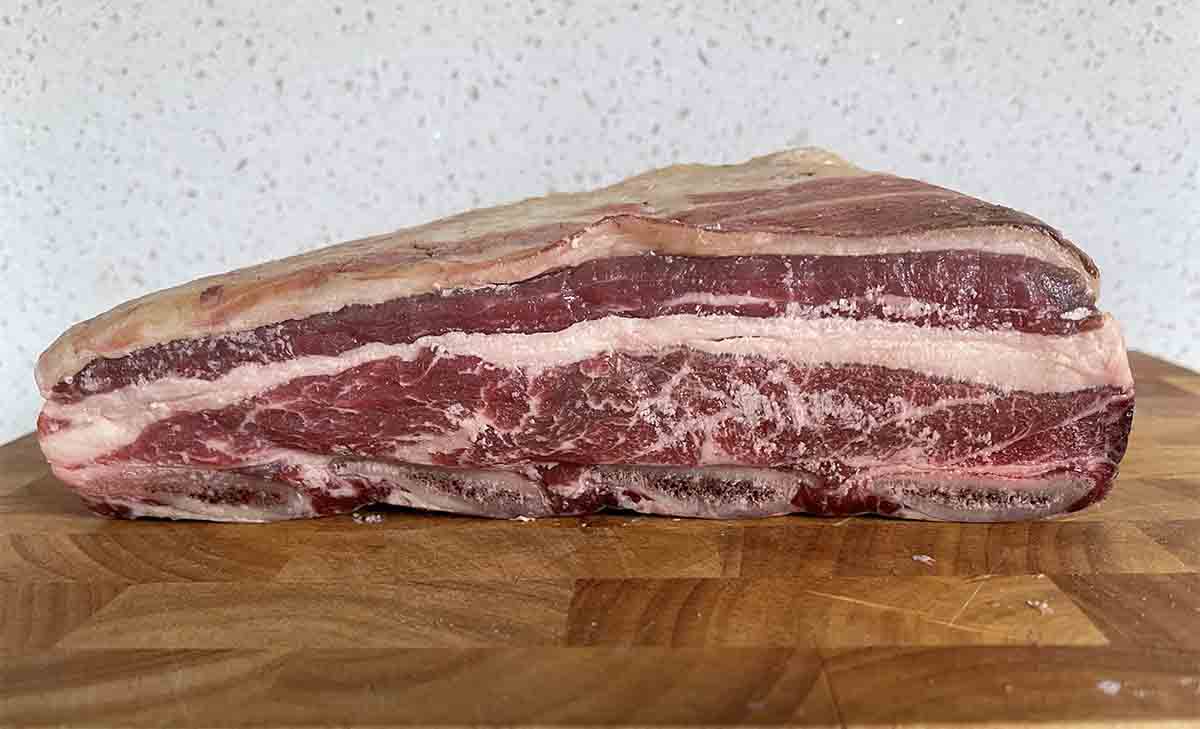 side view of jacobs ladder