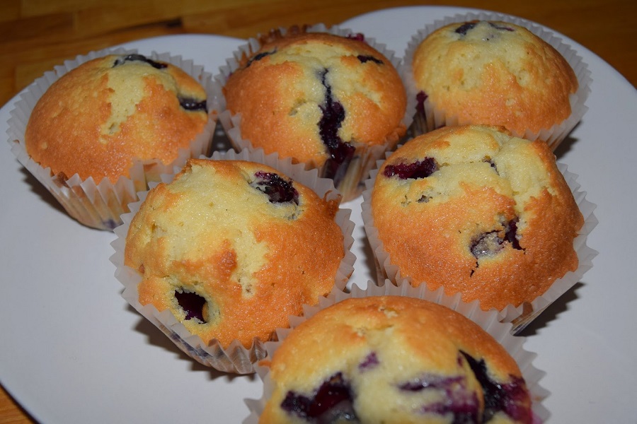 Blueberry Muffins: The Best Muffins I Have Ever Made.