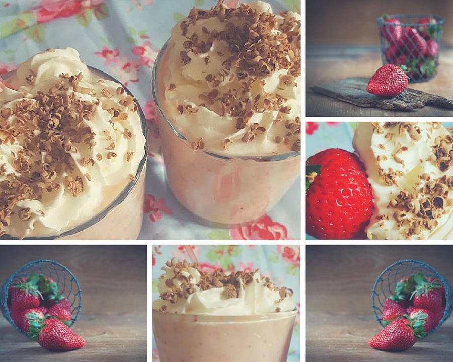 Children's Strawberry Milkshakes