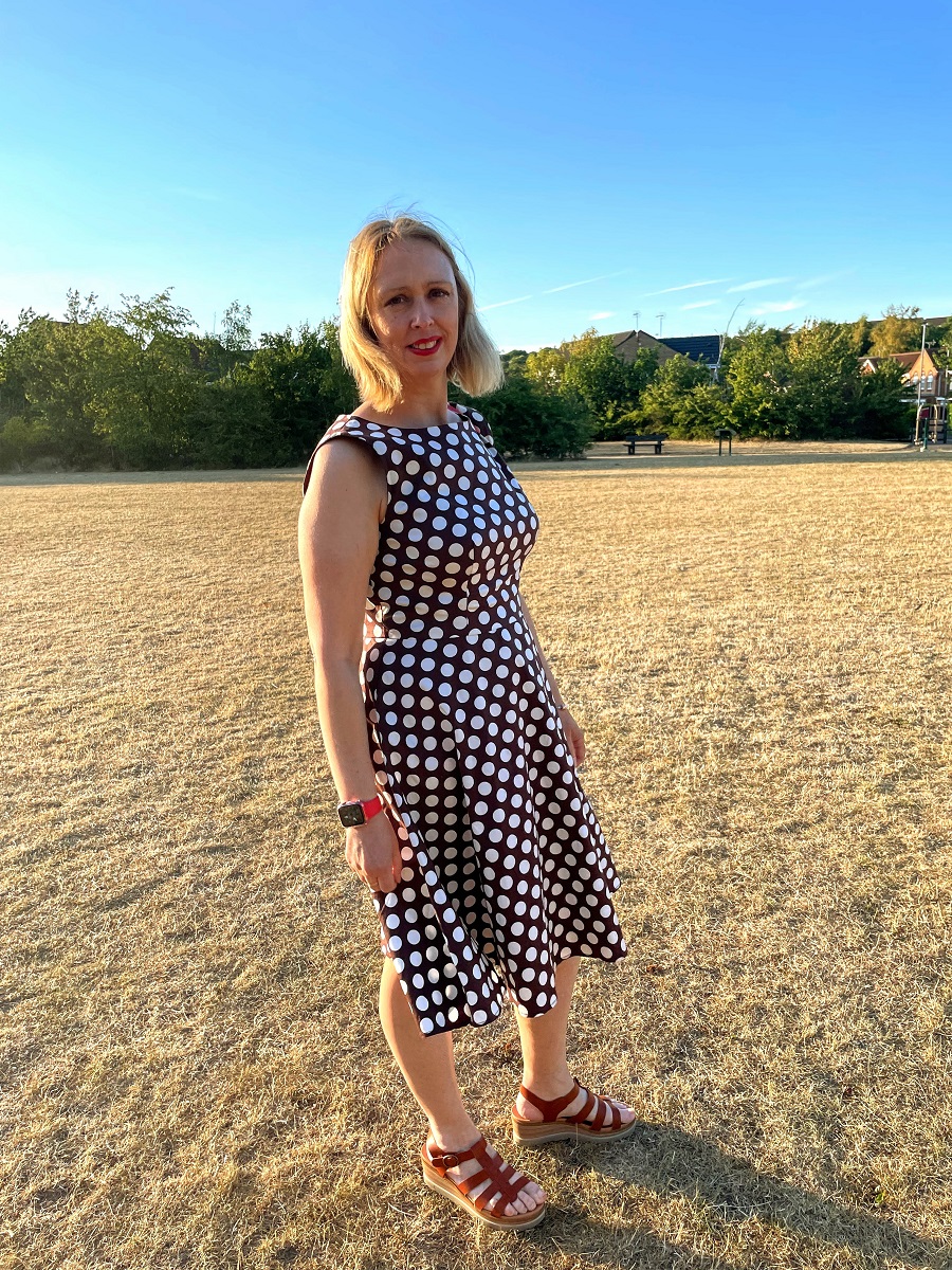 A Brown Polka Dot Dress And How I Wear It How I Wear It