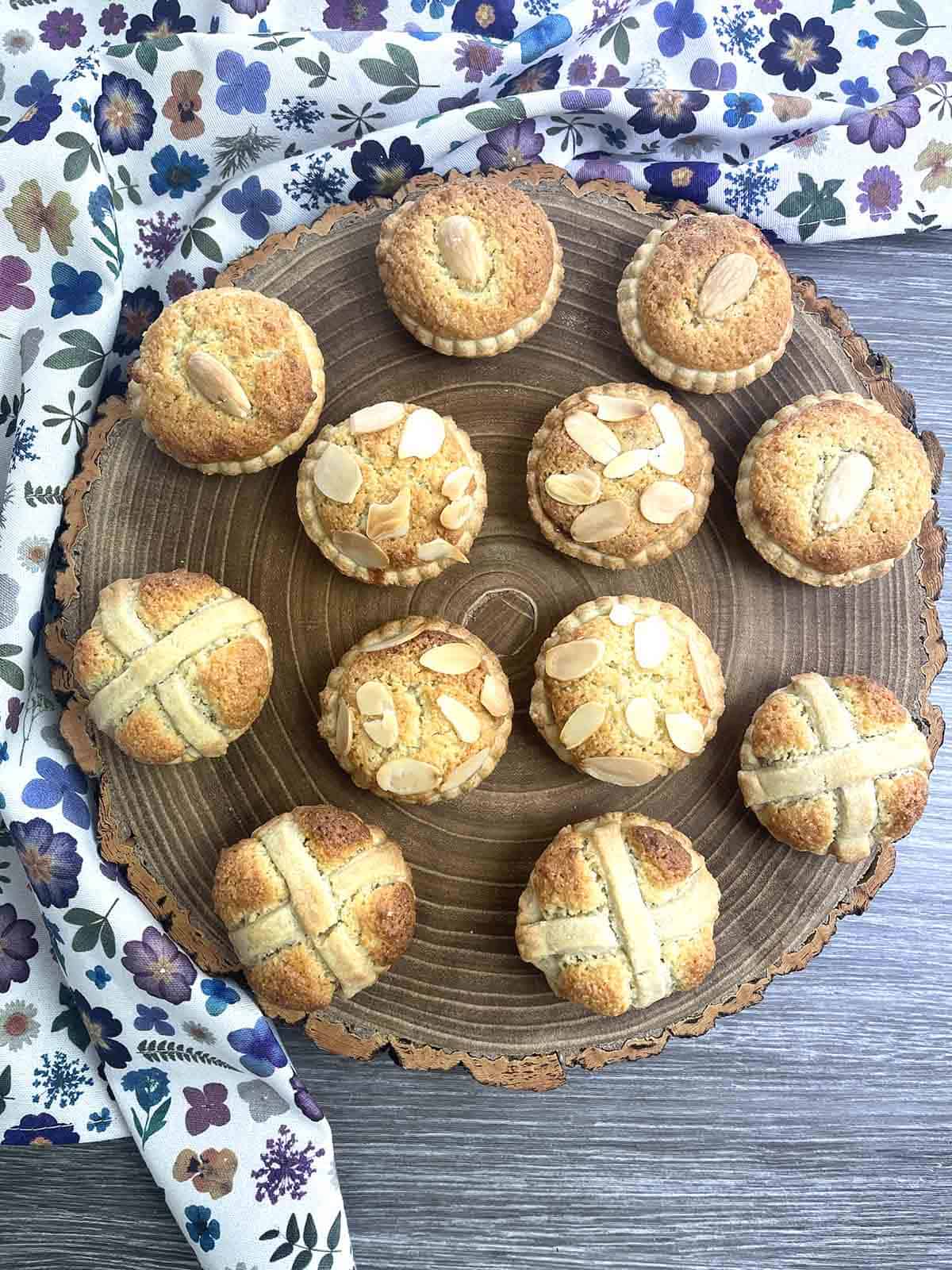 congress tarts on a round platter.