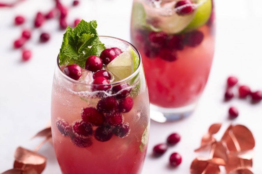 How To Make A Cranberry Mojito.