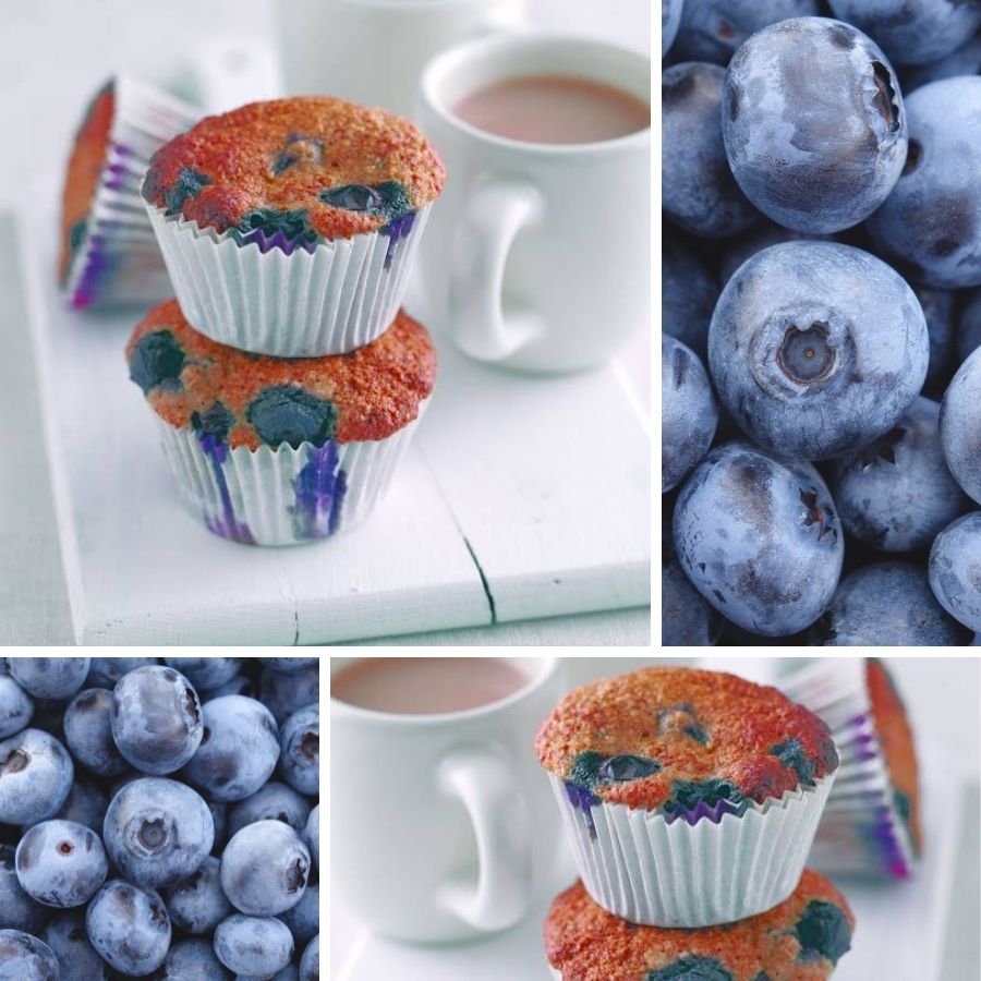 Lisa Faulkner's Bran And Blueberry Muffins. 