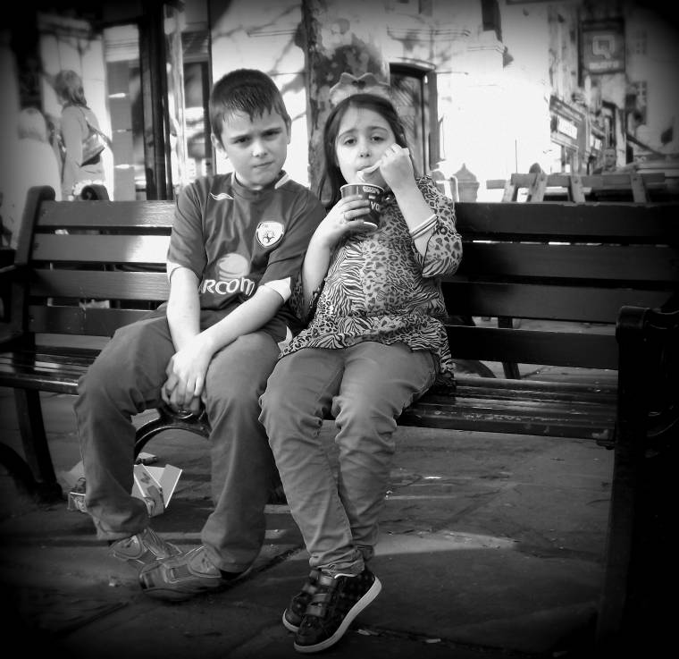 Silent Sunday: No I'm Not Sharing My Ice Cream