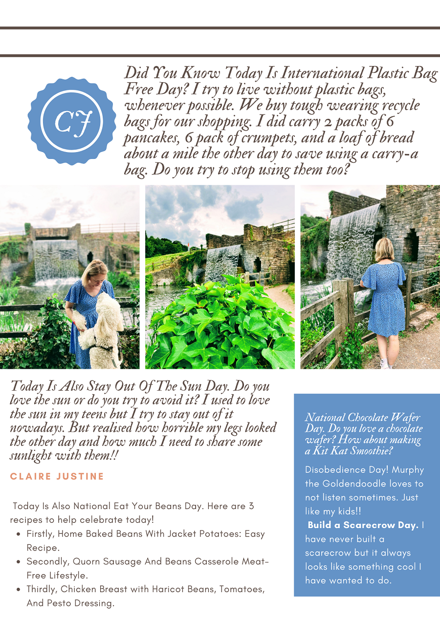 3rd July 2022 Newsletter: Claire Justine Vol 2.