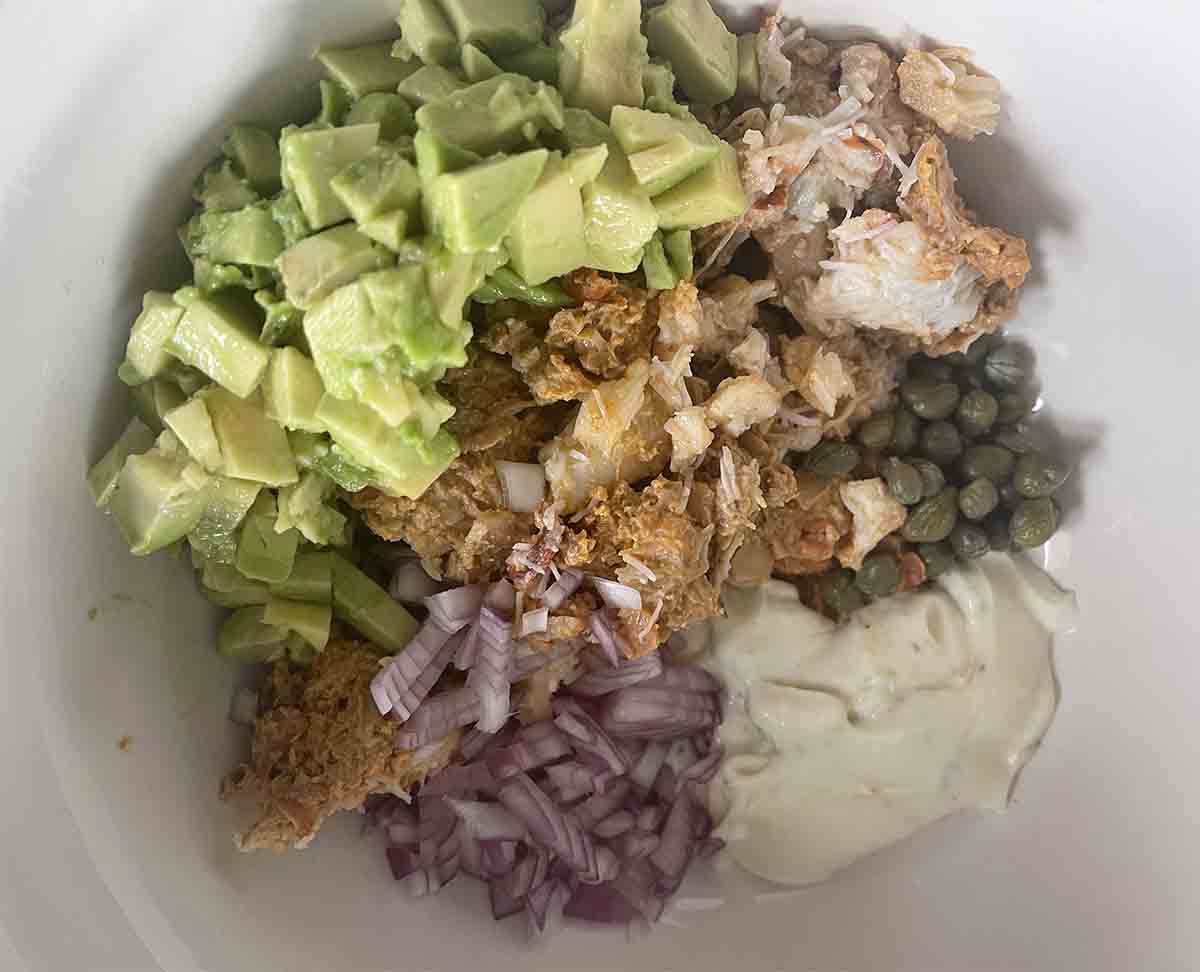 ingredients in a bowl.