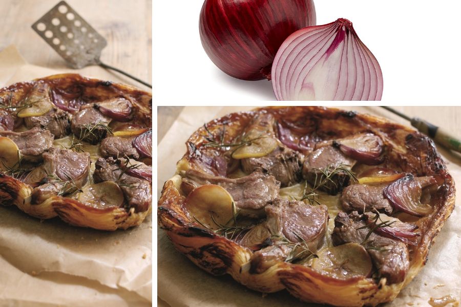 Welsh Lamb, Apple and Rosemary Tarte Tatin Welsh Lamb, Apple and Rosemary Tarte Tatin