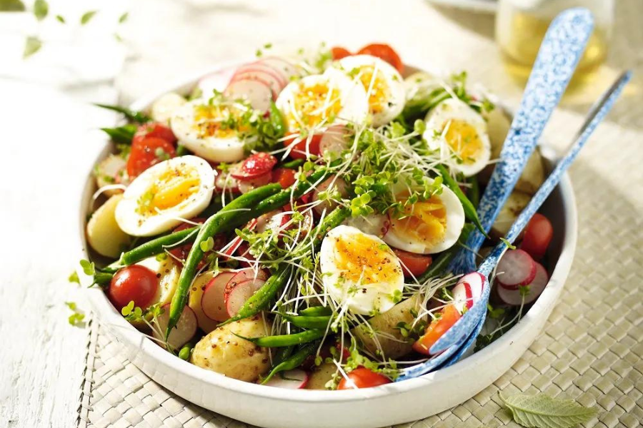 How To Make A British Summer Salad With Honey-Mustard Dressing: