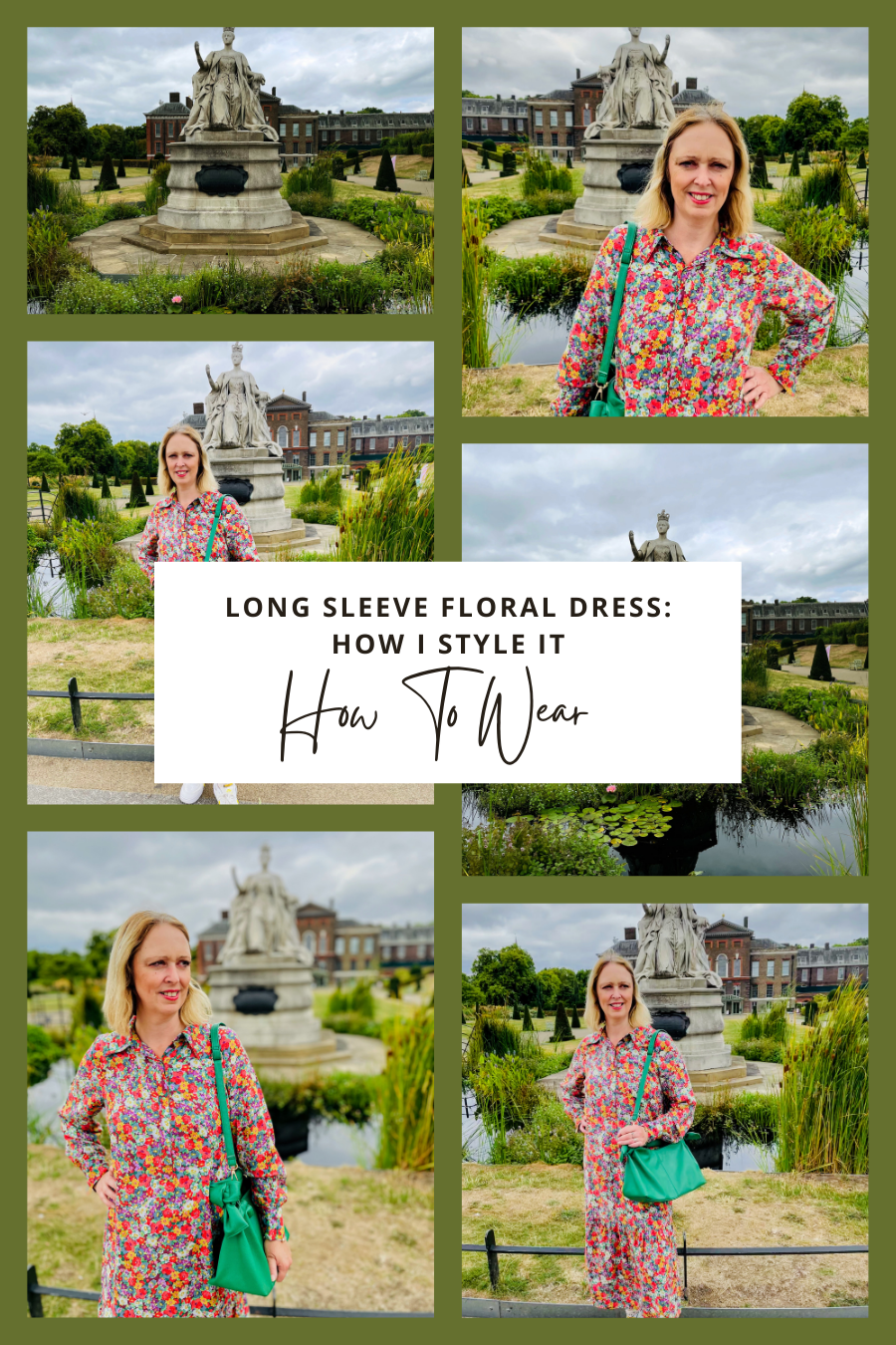 Long Sleeve Floral Dress: How I Style It How I Style It