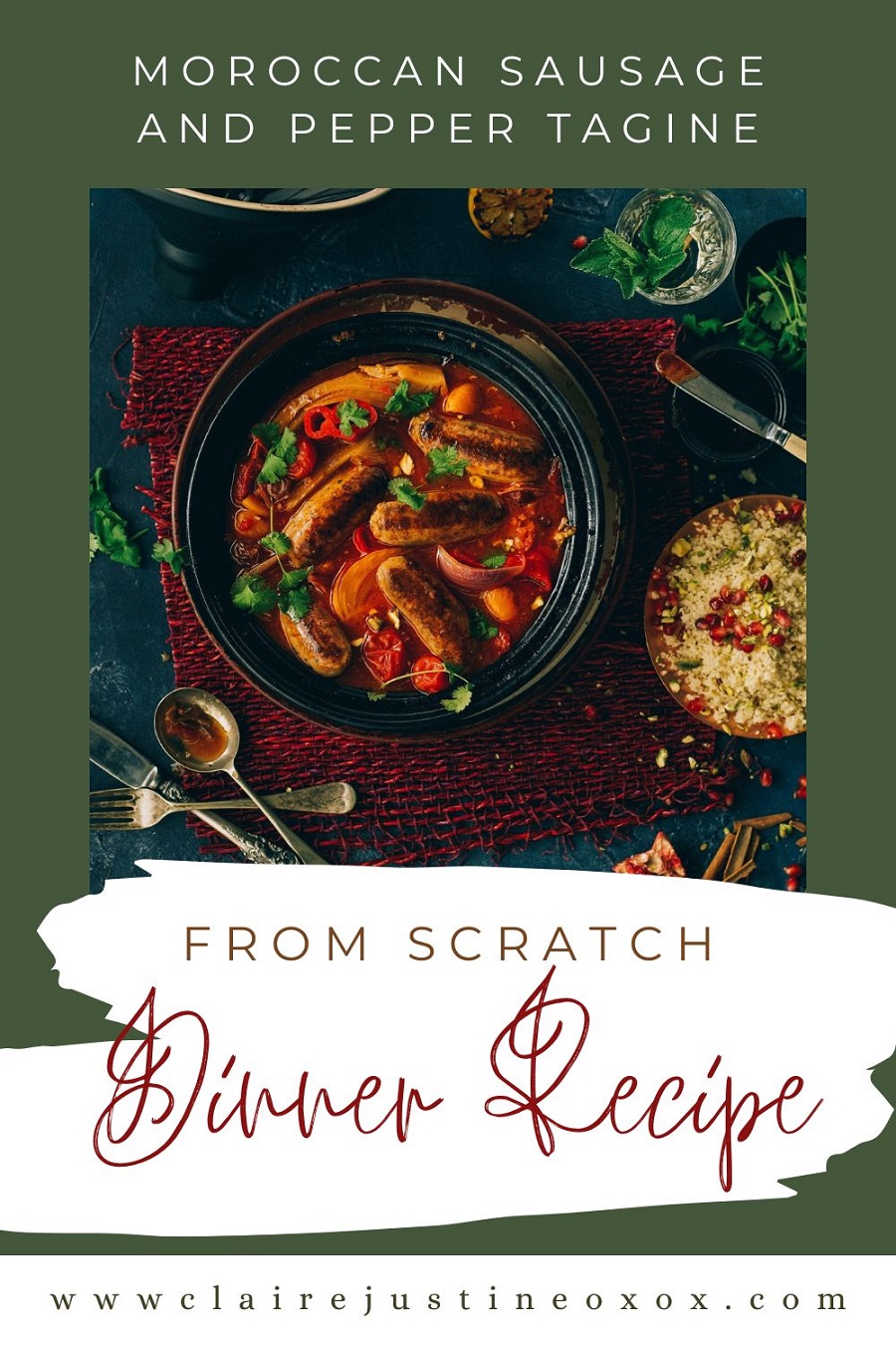 17 Tasty Bonfire Night Recipes Everyone Will Love Moroccan Sausage And Pepper Tagine