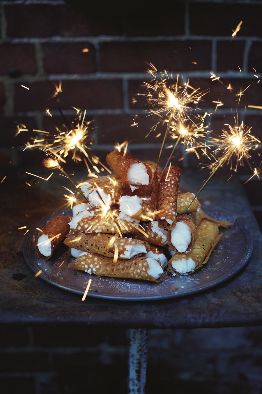 Bonfire Night Orange Cream Brandy Snaps Bonfire Night Orange Cream Brandy Snaps