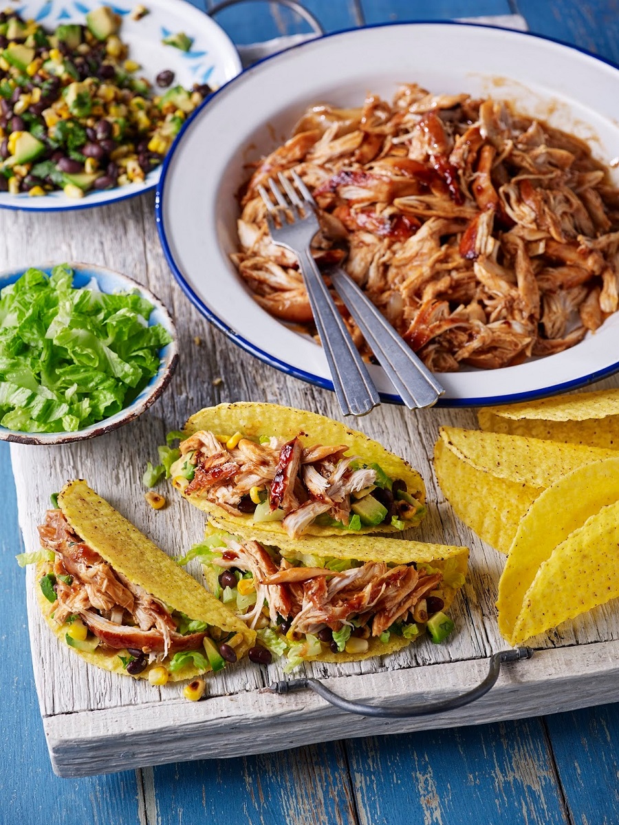 Shredded Barbecue Chicken With Black Bean Shredded Barbecue Chicken With Black Bean