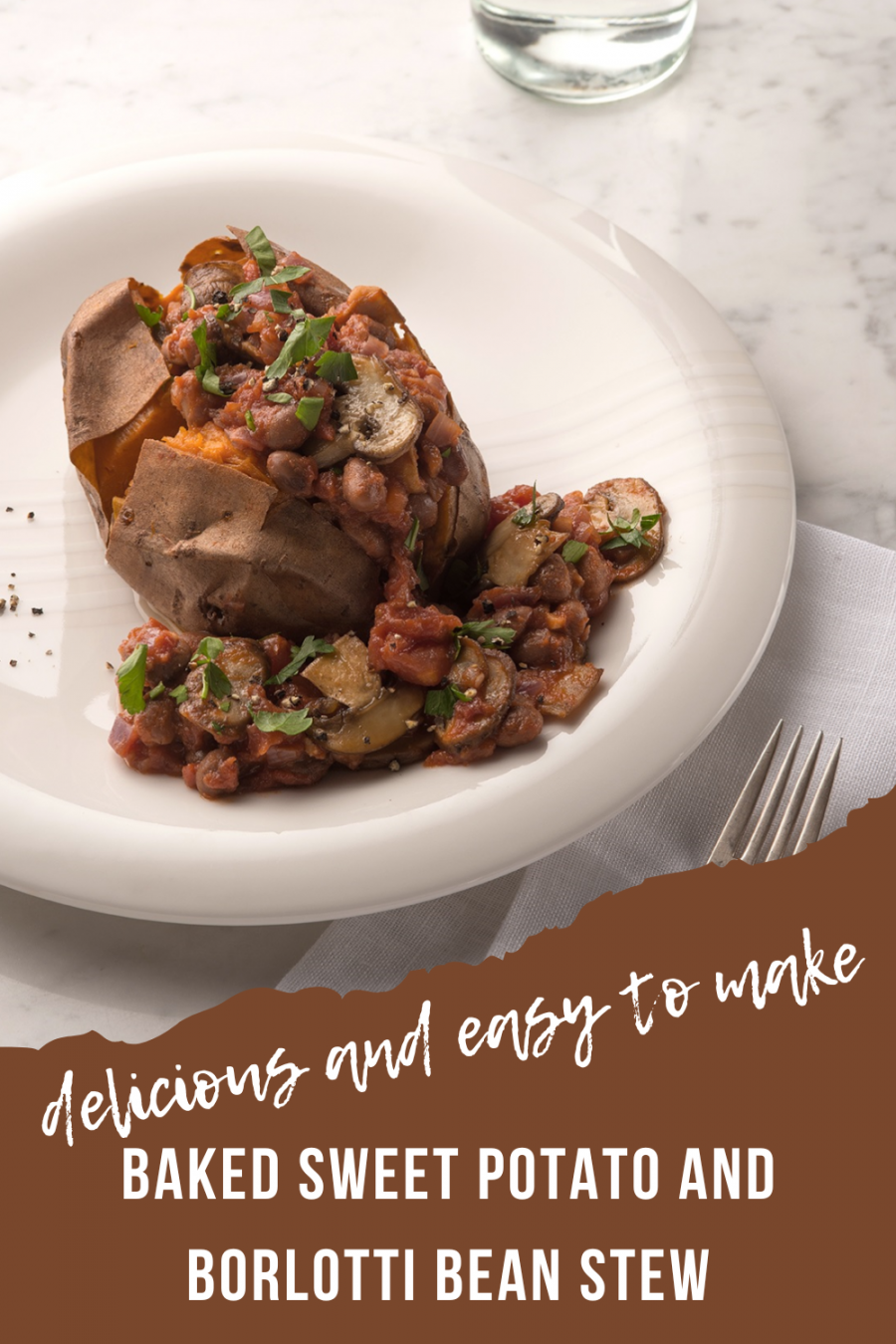 Baked Sweet Potato And Borlotti Bean Stew Baked Sweet Potato And Borlotti Bean Stew