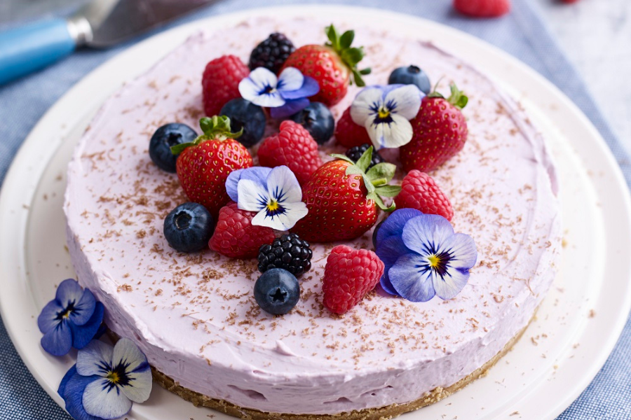 Mixed Berry Cheesecake