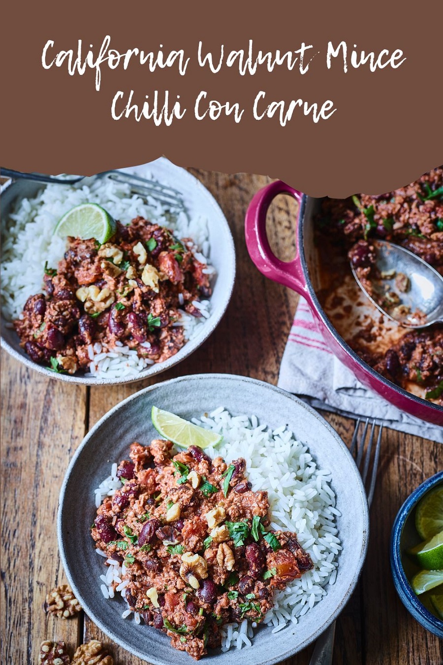California Walnut Mince Chilli Con Carne
