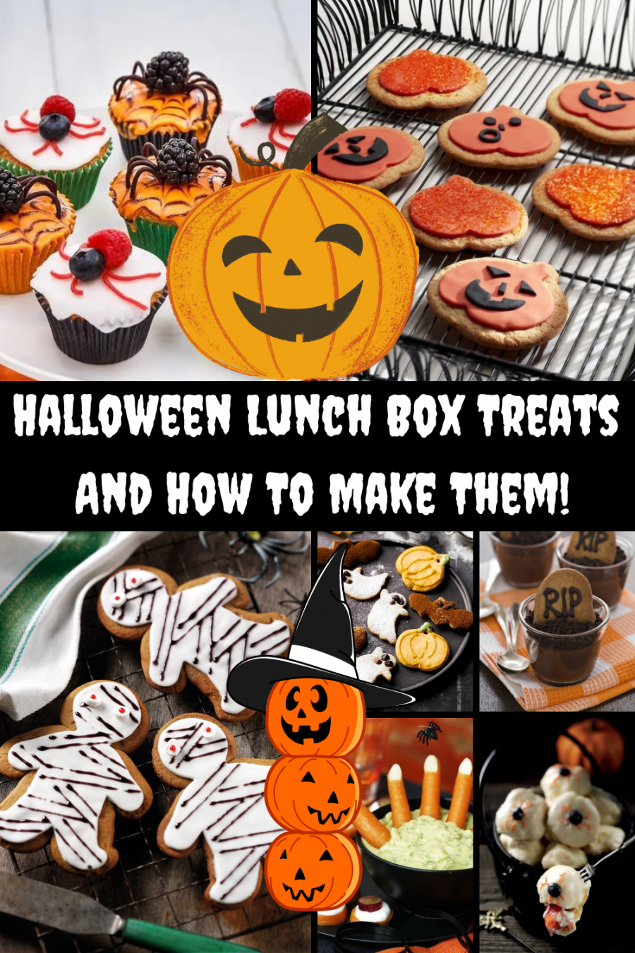Halloween Lunch Box Treats And How To Make Them!