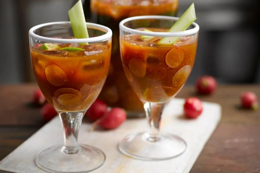 How To Make A Radish Bloody Mary 