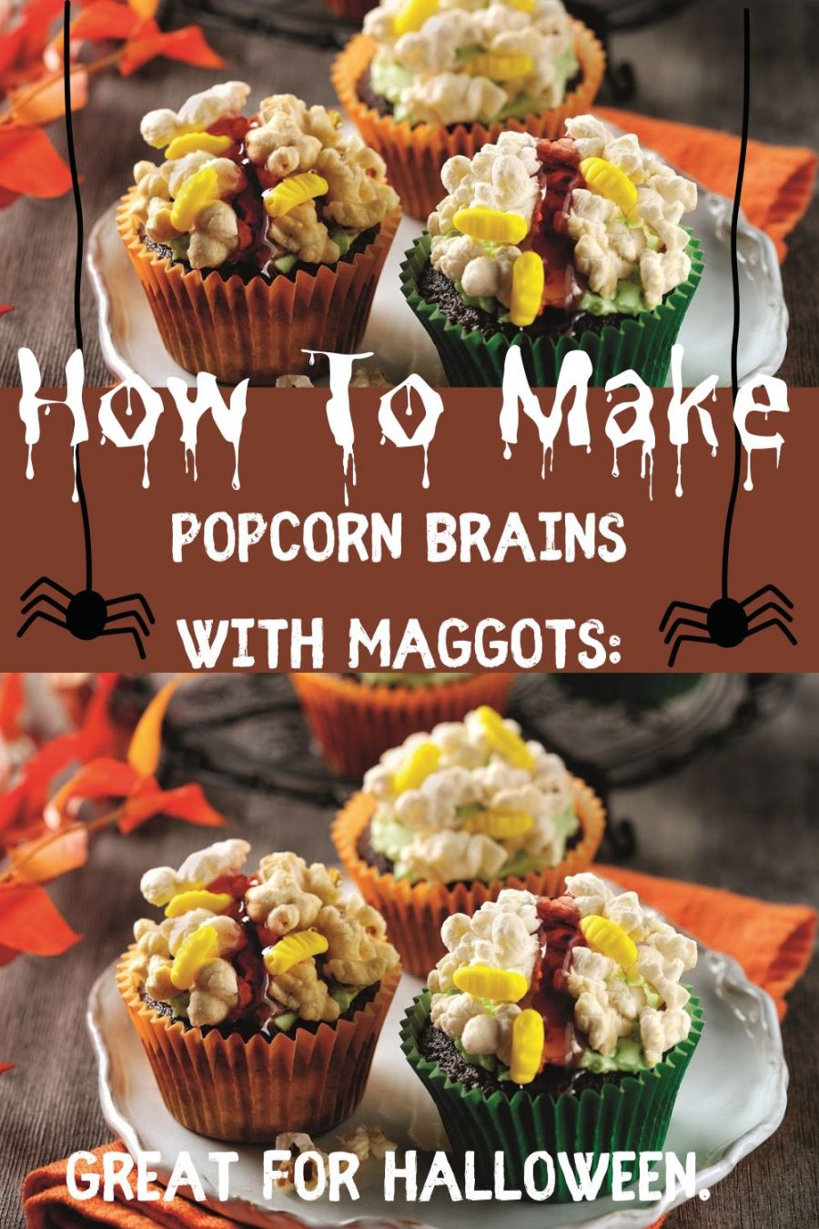 Popcorn Brains With Maggots: Popcorn Brains With Maggots:
