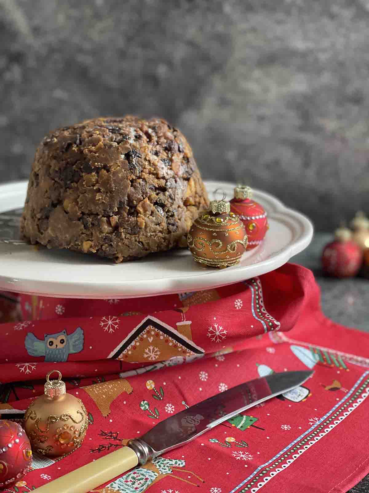 plum pudding.