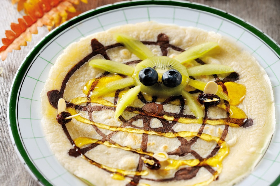 Spider's Web Pancakes