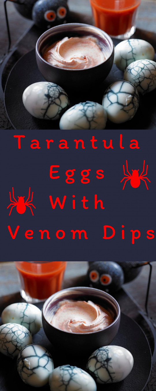 Tarantula Eggs With Venom Dip: 