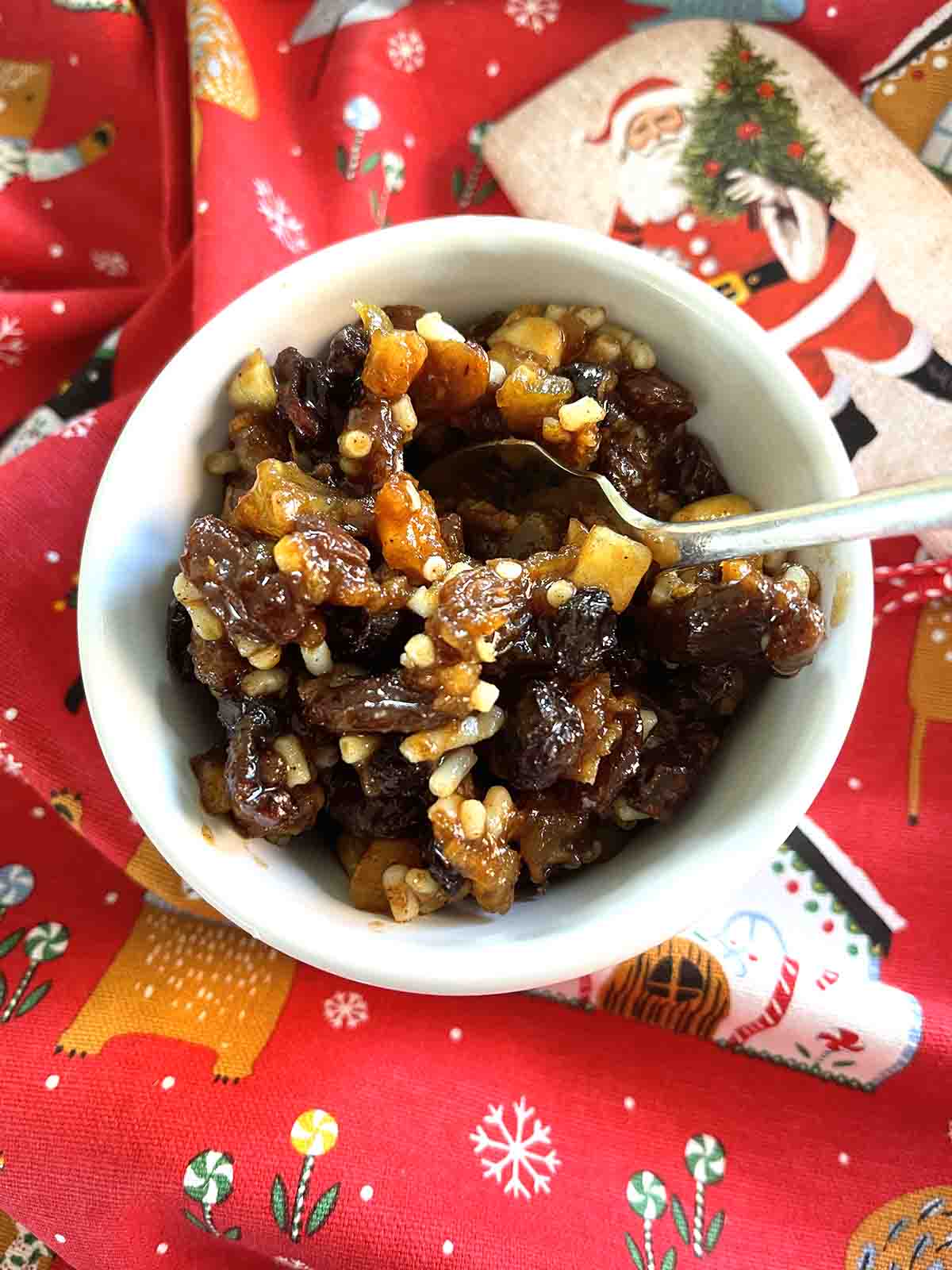 VEGAN MINCEMEAT IN A POT.