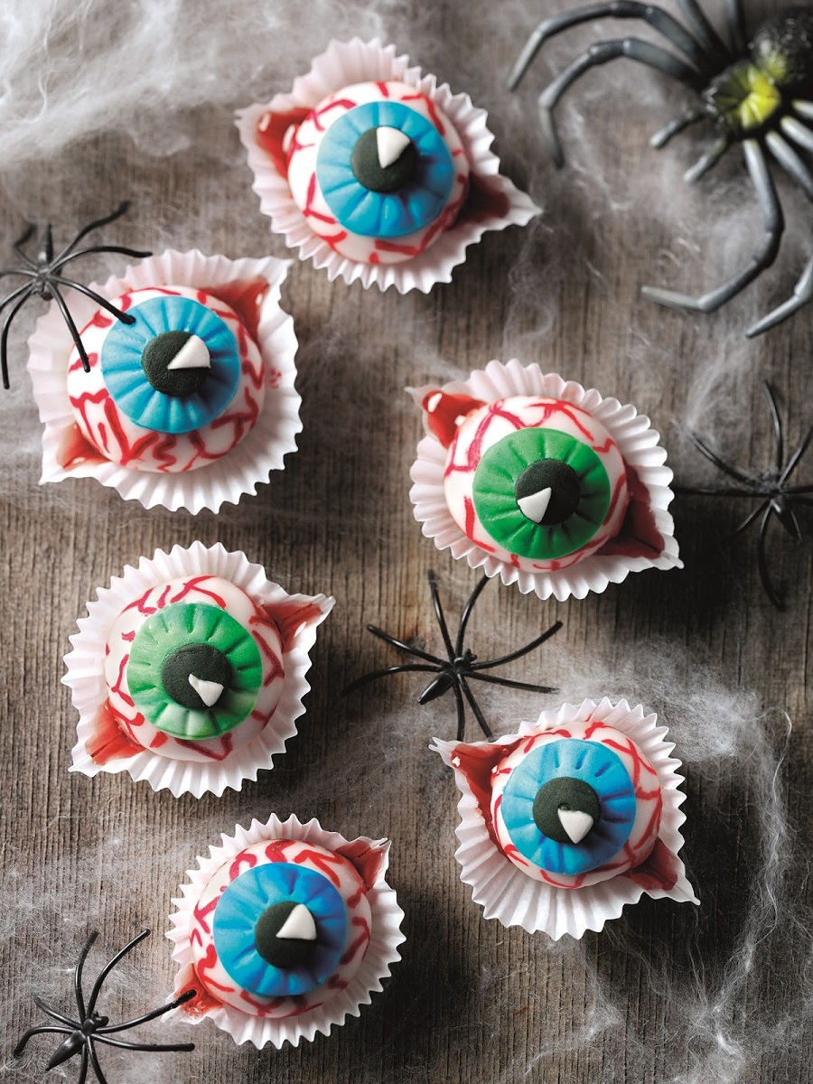 9 Creepy And Scary Halloween Recipes To Spook Your Guests Bloodshot Eye Balls: