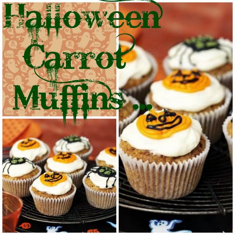 Halloween Carrot Muffins Halloween Carrot Muffins