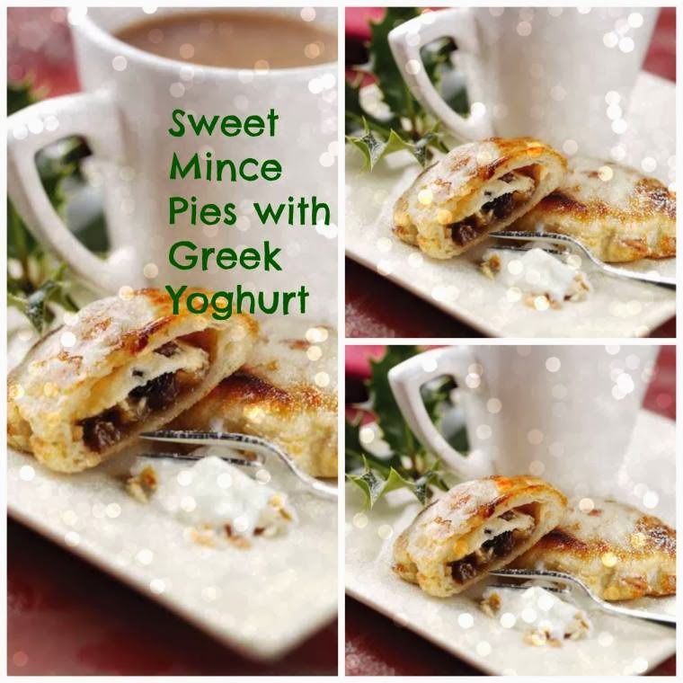 Sweet Mince Pies With Greek Yoghurt