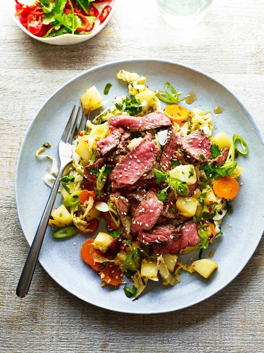 Thai Beef And Potato Salad: Thai Beef And Potato Salad: